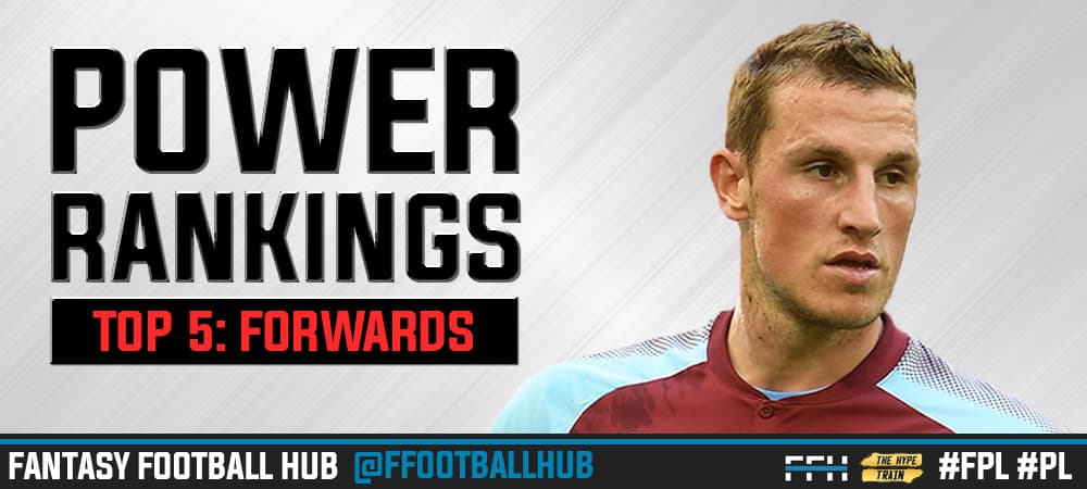 FPL Power Rankings 2017/18: Forwards (GW5)