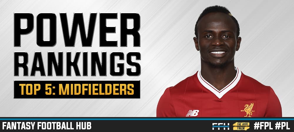 FPL Power Rankings 2017/18: Midfielders (GW4)