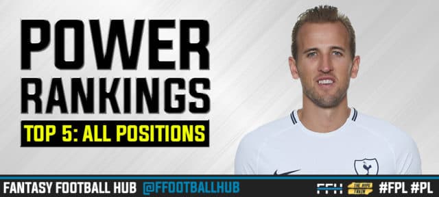 FPL Power Rankings 2017/18: All Positions (GW10)