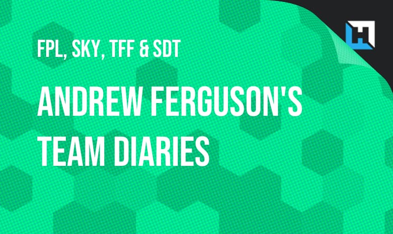 Andrew Ferguson’s Weekly FPL, Sky, TFF and Sun Diary – GW8/GW9