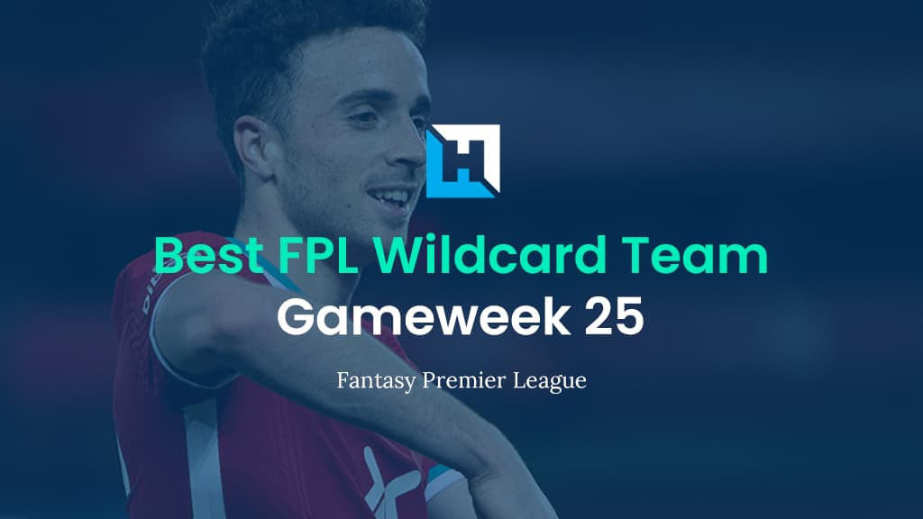 Best FPL Wildcard Team for Gameweek 25 | Fantasy Premier League Tips 2021/22