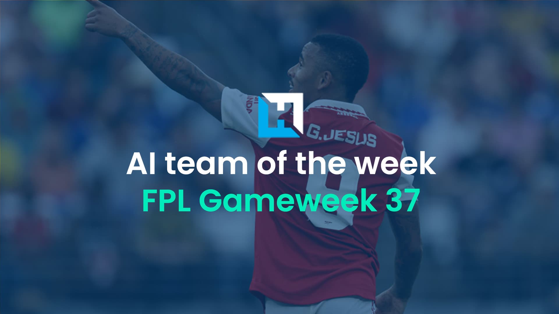 What is the best FPL team for Double Gameweek 37 according to AI?