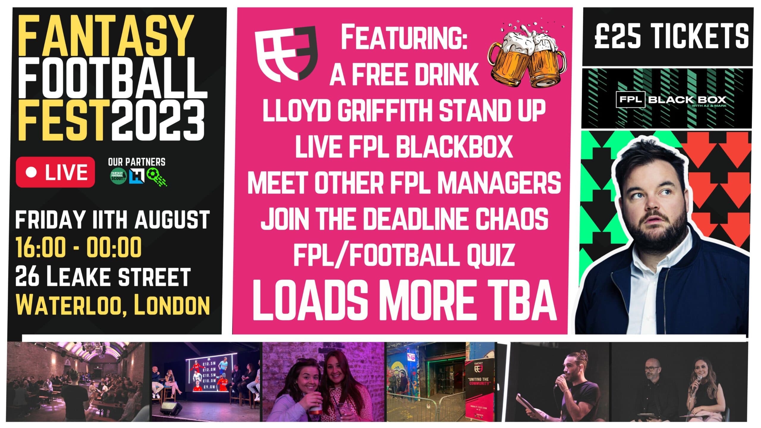 Fantasy Football Fest: What’s on and how to get tickets