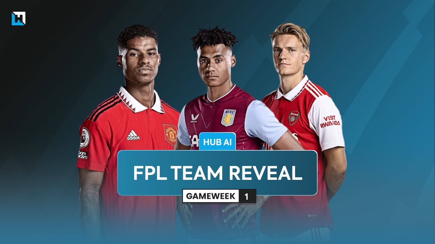 Fantasy Football Hub AI team reveal for FPL Gameweek 1