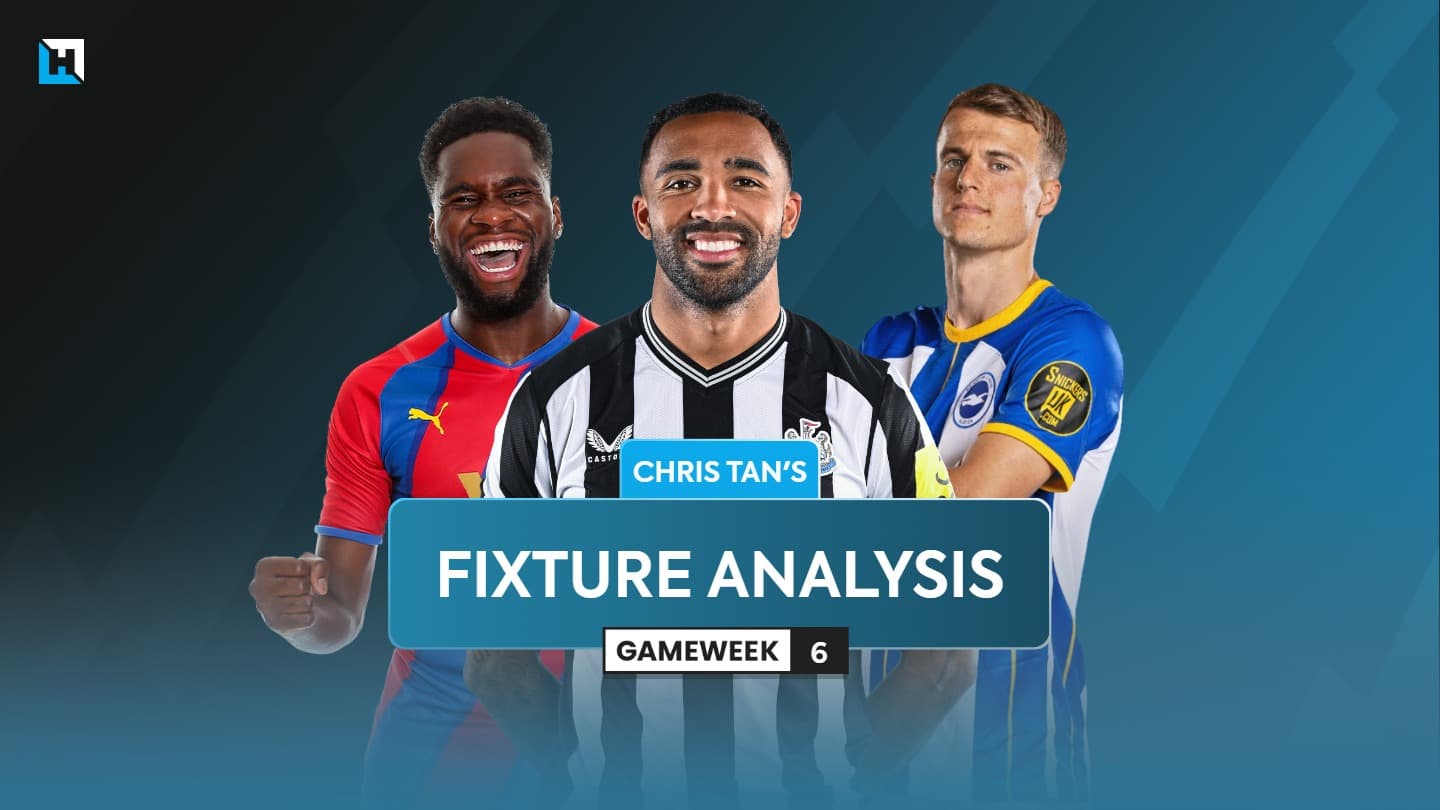 FPL Gameweek 6 fixtures: Clean-sheet odds, goalscoring potential and players to target