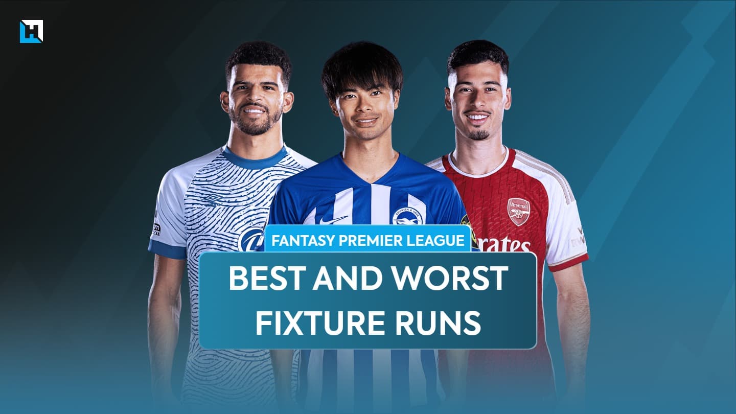Who has the best and worst fixtures from Gameweek 9 – and how does it change from Gameweek 10?