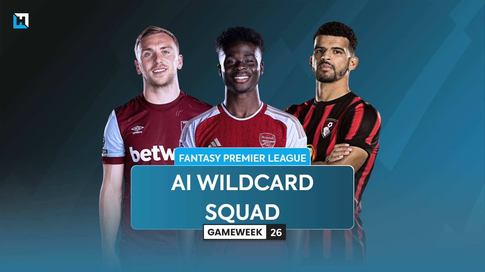 The best FPL Wildcard team for Gameweek 26 according to AI