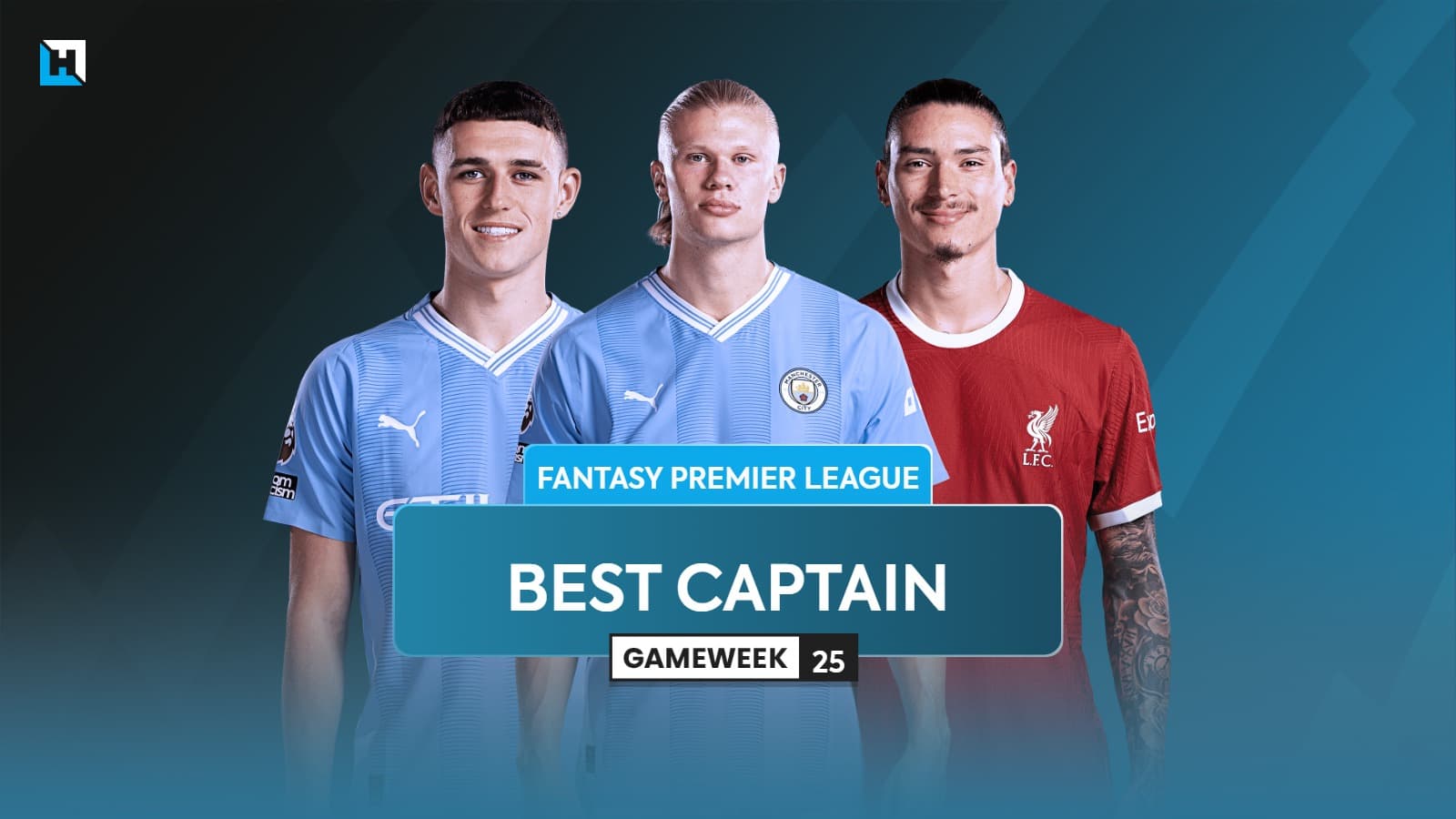 Who is the best FPL captain for Double Gameweek 25?