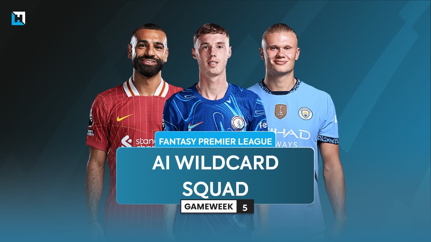 Best FPL Wildcard team for Gameweek 5 according to AI