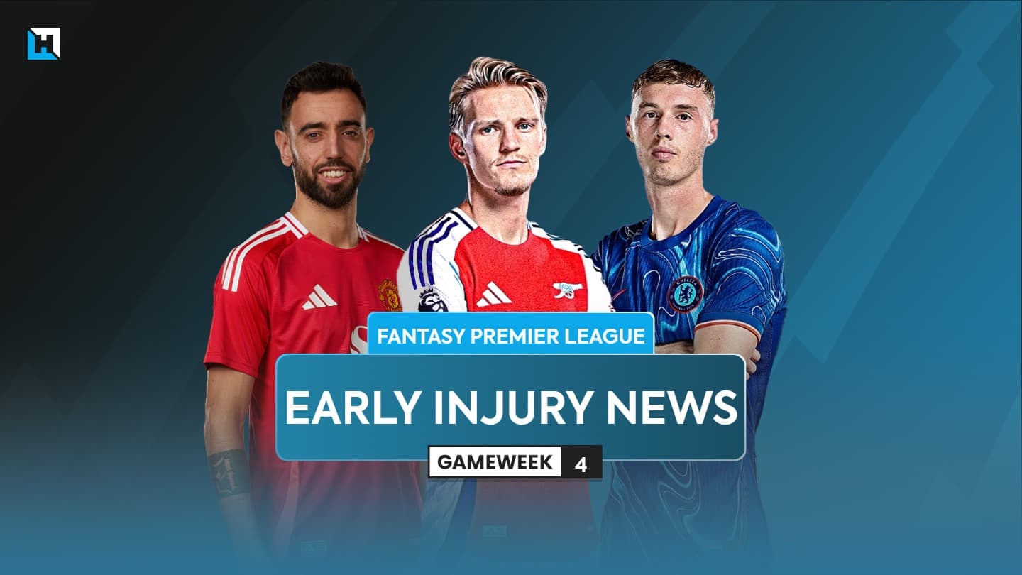 FPL Gameweek 4 early injury news: Odegaard, Konsa, Palmer and more