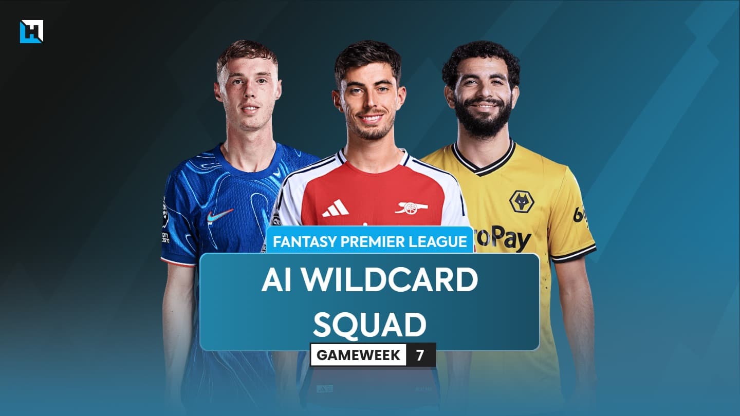 Best FPL Wildcard team for Gameweek 7 according to AI