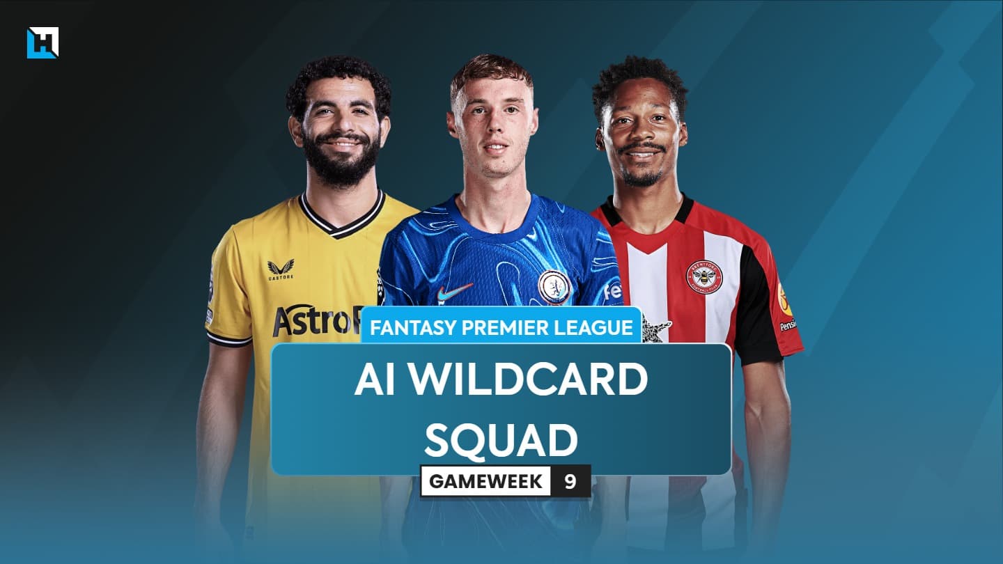 Best FPL Wildcard team for Gameweek 9 according to AI
