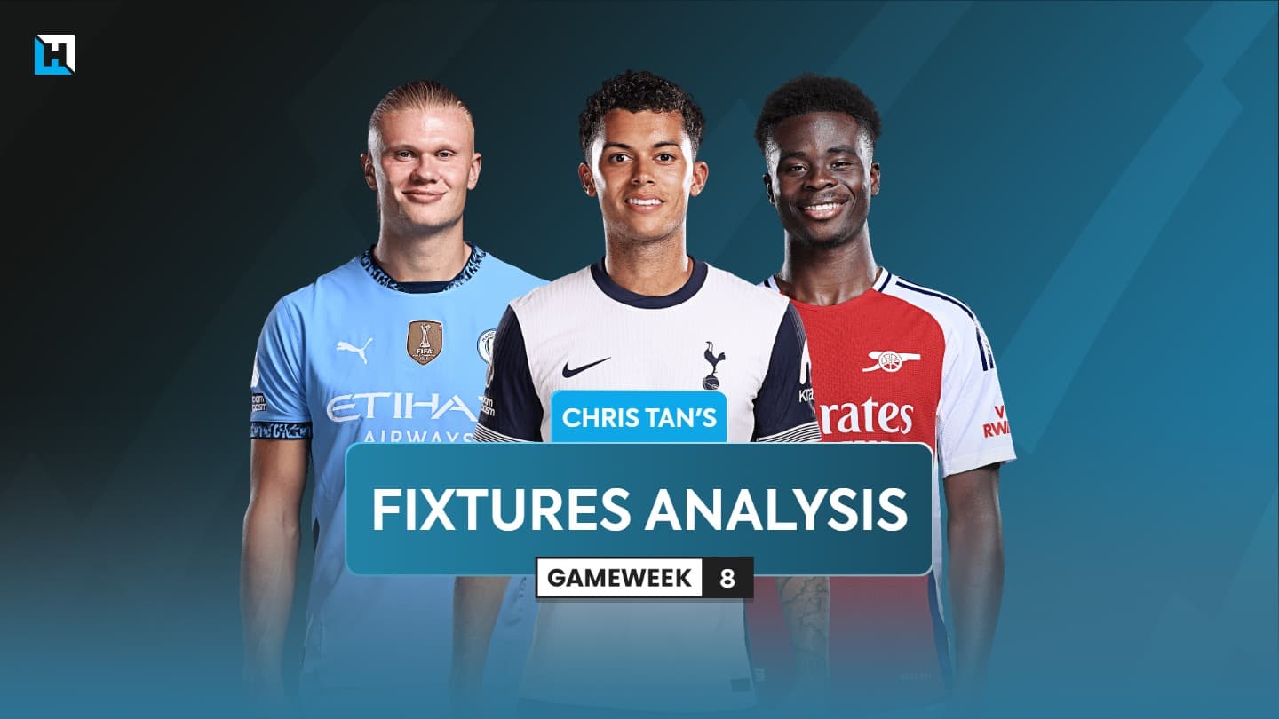 FPL Gameweek 8 fixtures analysis: Teams and players to target
