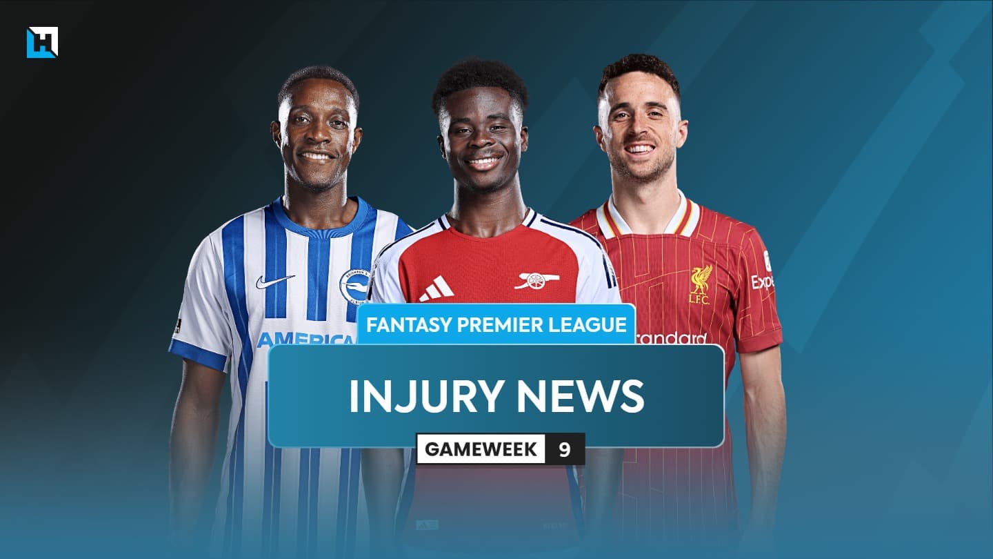 FPL injury news: Saka, Welbeck, Jota and more