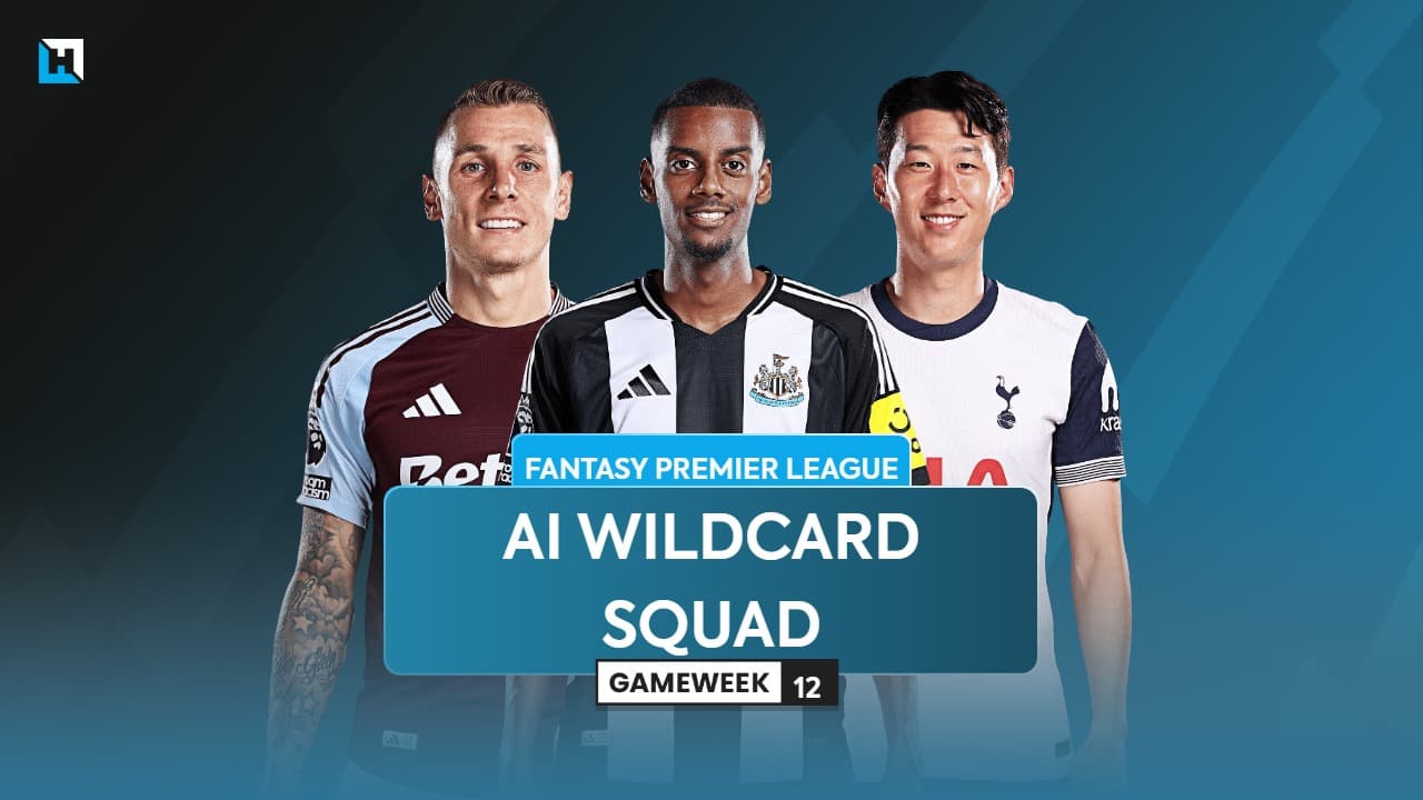 Best FPL Wildcard team for Gameweek 12 according to AI