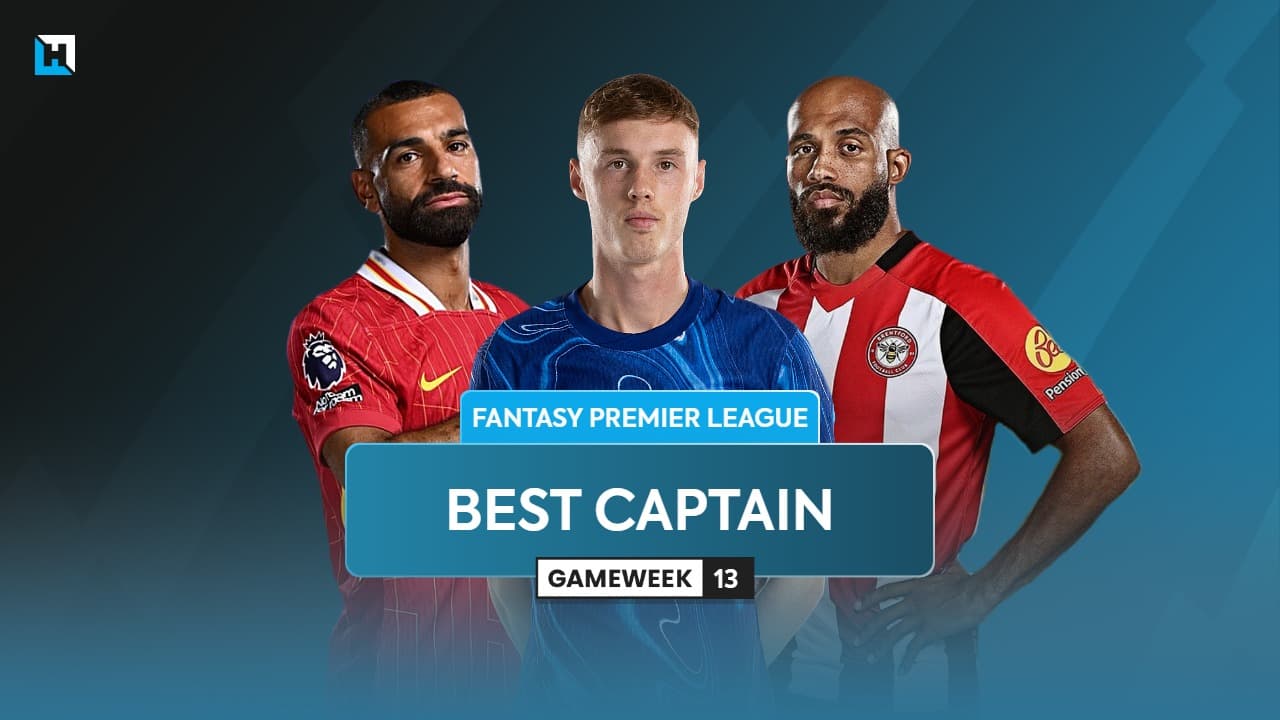 Best FPL captain for Gameweek 13