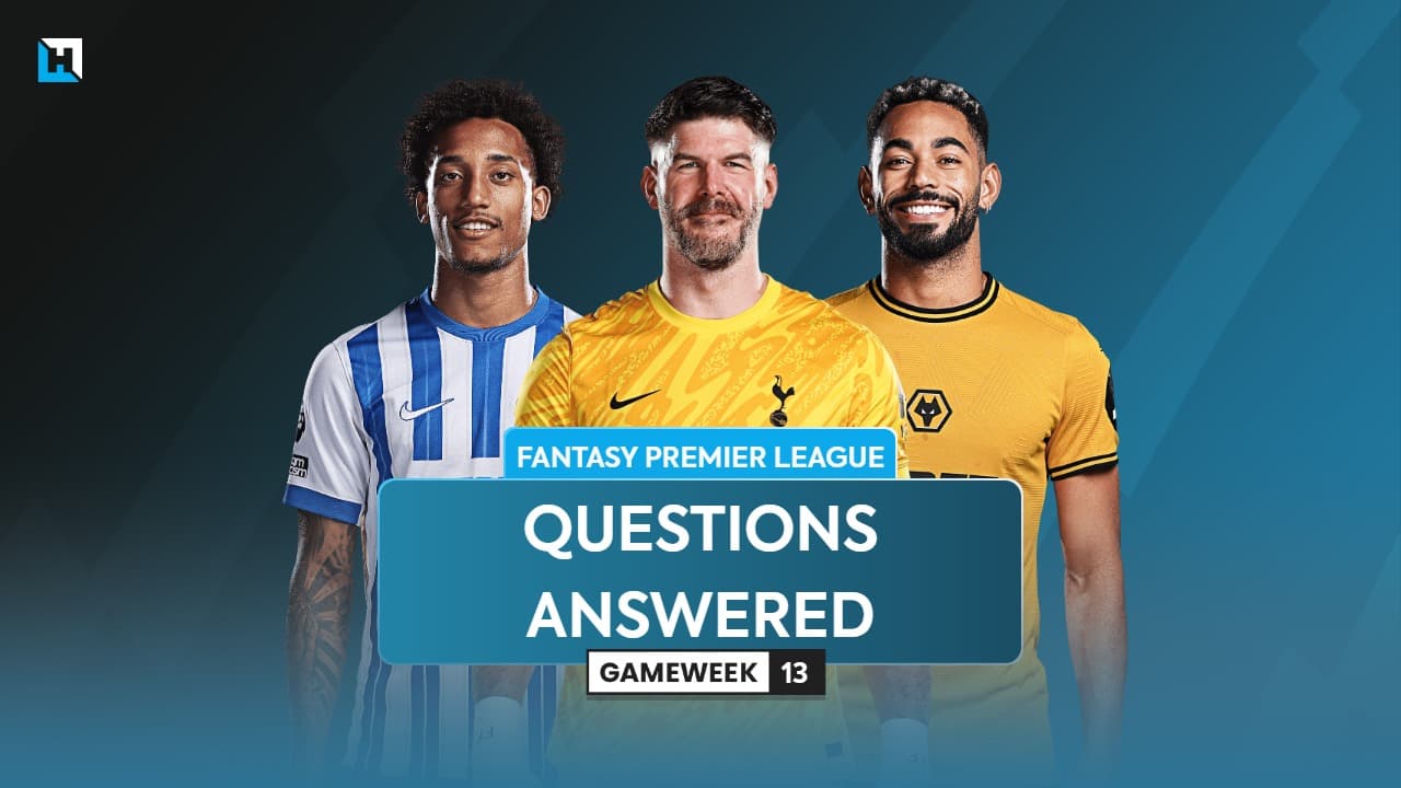 FPL Gameweek 13 Q&A: Pedro v Cunha, tough captaincy call, Spurs players