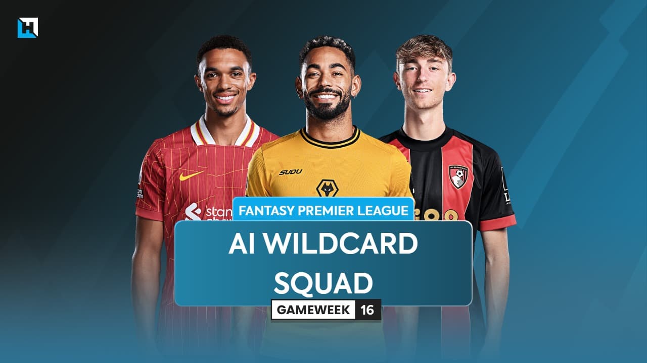 Best FPL Wildcard team for Gameweek 16 according to AI