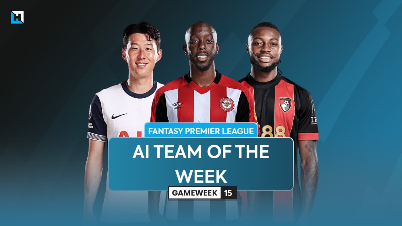 The best FPL team for Gameweek 15 according to Hub AI