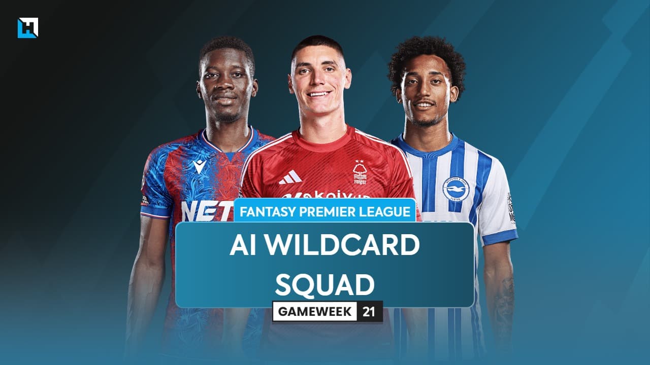 Best FPL Wildcard team for Gameweek 21 according to AI