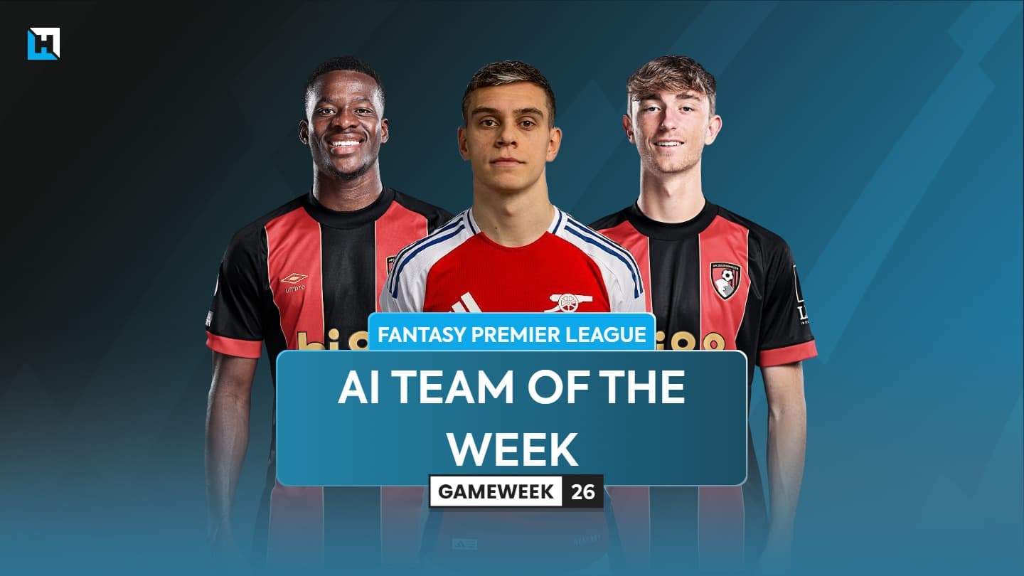The best FPL team for Gameweek 26 according to Hub AI