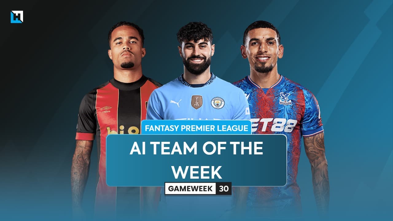 The best FPL team for Gameweek 30 according to Hub AI
