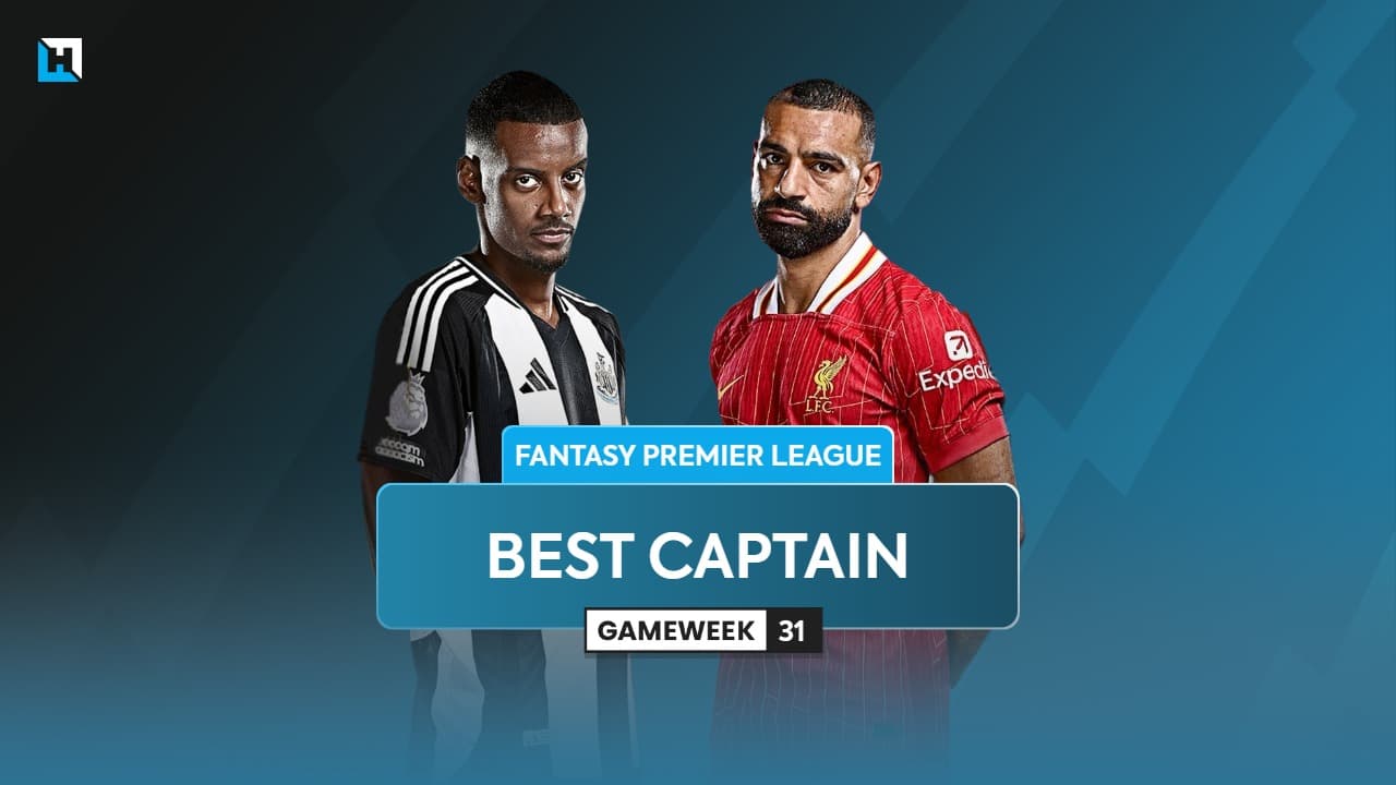 Best FPL captain for Gameweek 31: Isak or Salah?