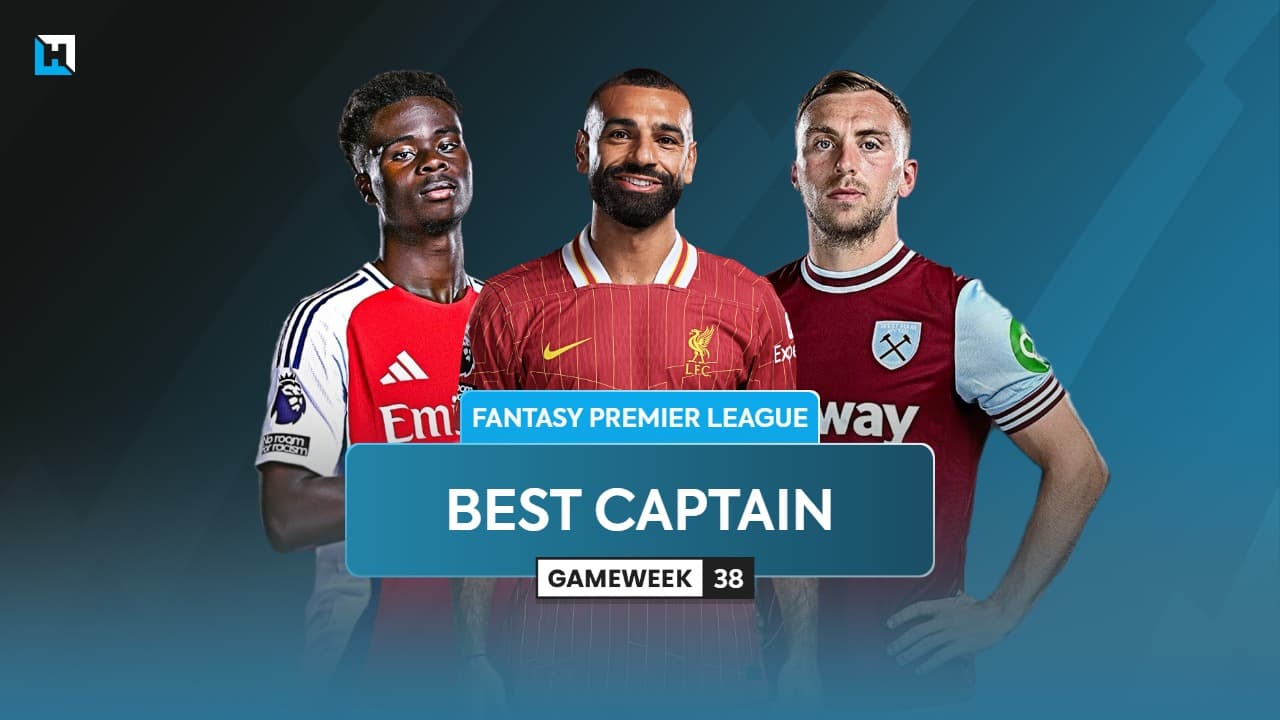 Best FPL captain for Gameweek 38: Salah, Saka or Bowen?