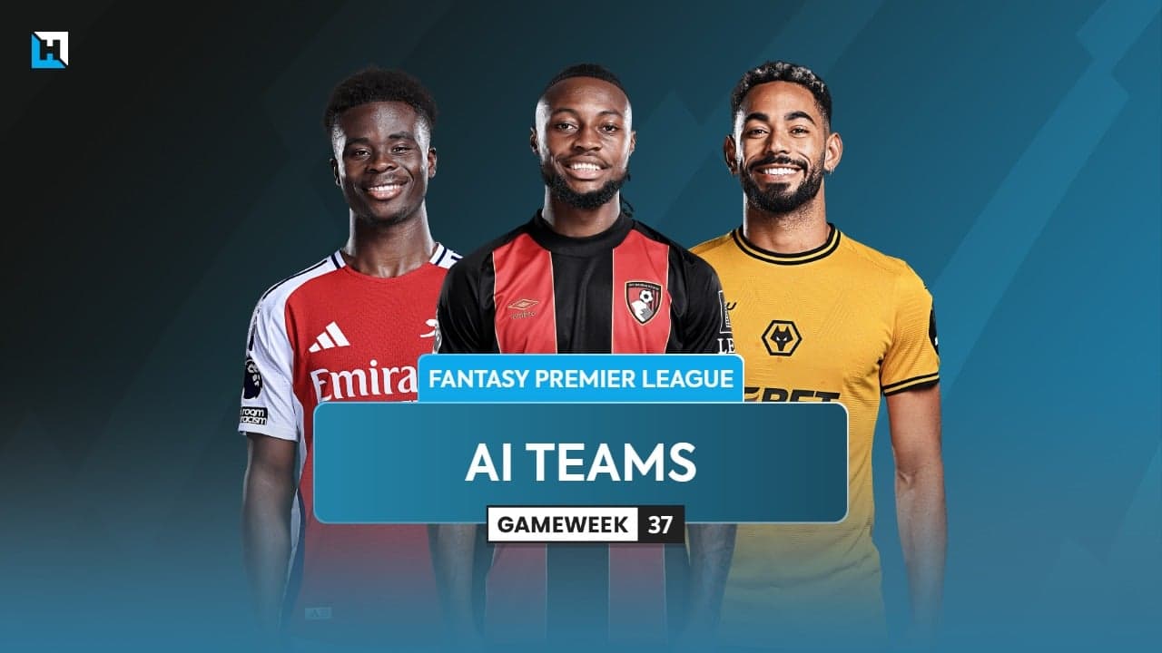 Best AI teams for Gameweek 37: Team of the week and Wildcard