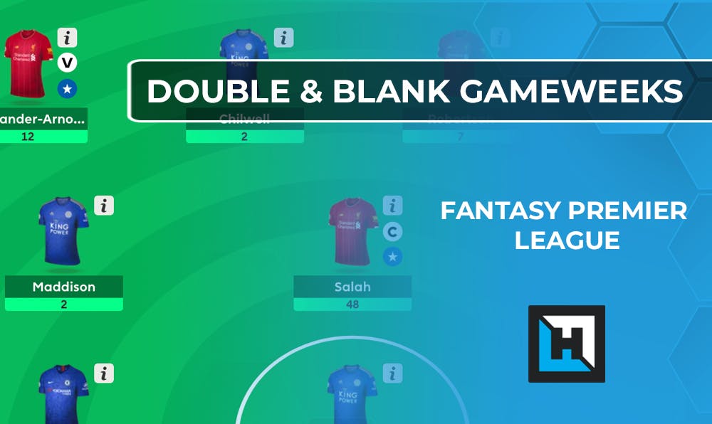 Premier League Fantasy Football Double Gameweek & Blank Gameweek Chip Strategy 2020 | Fantasy Football Hub