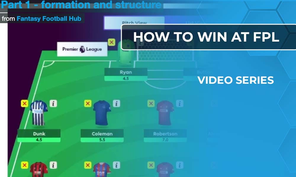 How To Win At FPL Video Series – Part 1 (Formation & Team Structure)
