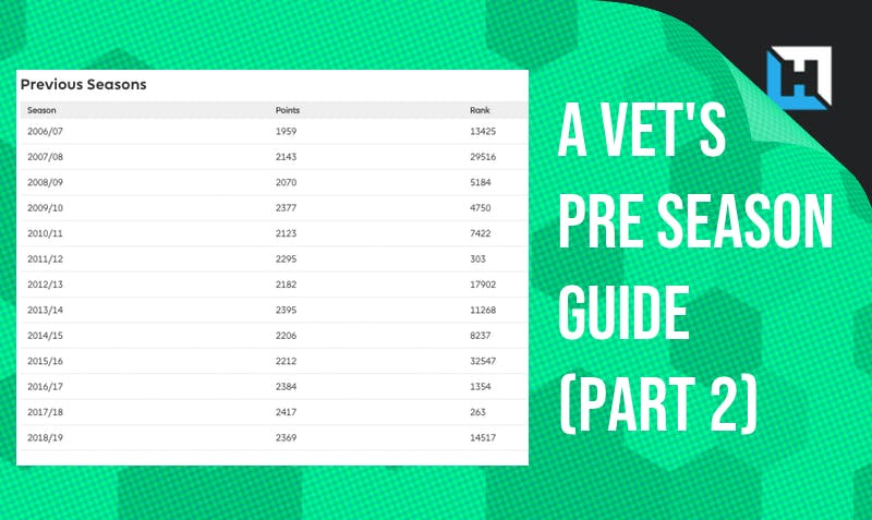 A Vet’s guide preparing for a new FPL season (Part 2)