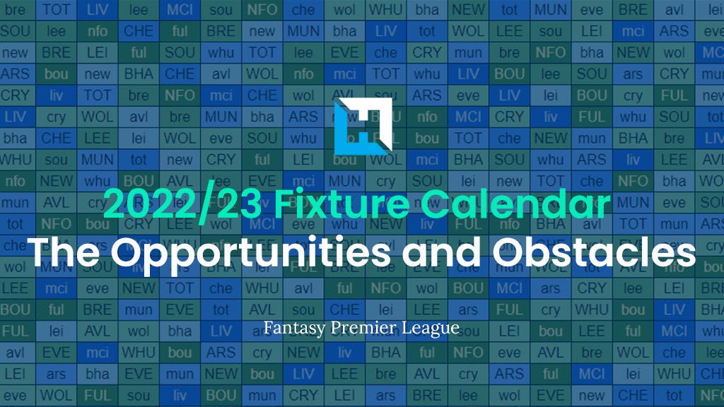 2022/23 premier league fixtures