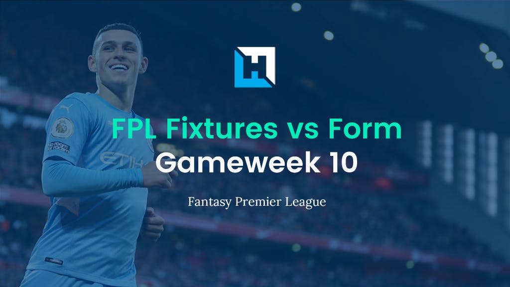 FPL Gameweek 10 fixtures