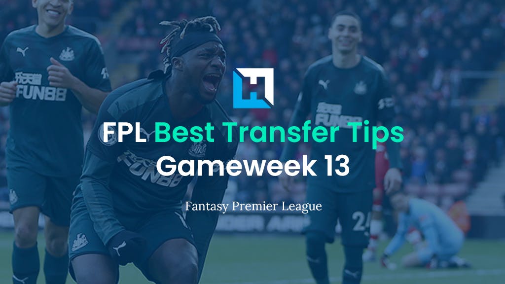 best gameweek 13 transfers