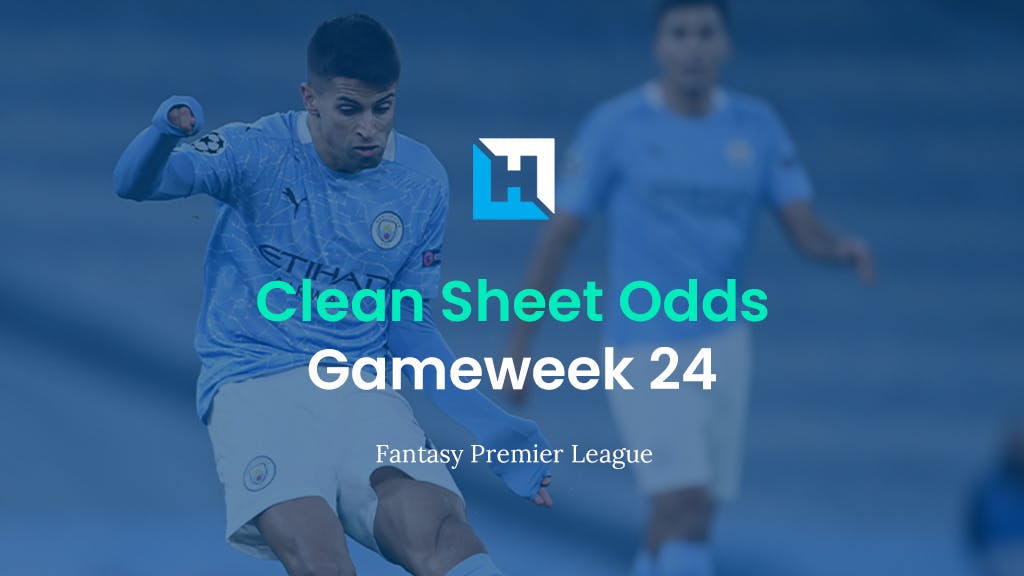 gameweek 24 clean sheet odds